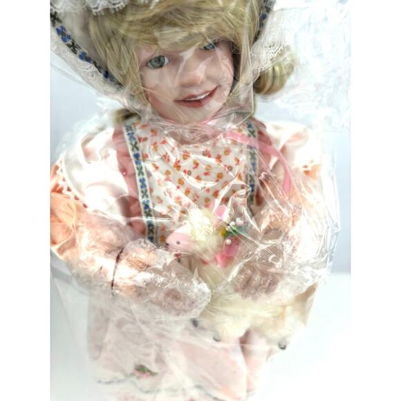 VTG Ashton Drake From Mother Goose Mary Had A Little Lamb Porcelain Doll Limited - Picture 6 of 16